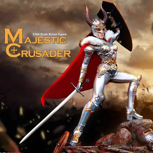 1:6 Majestic Crusader Female Custom Figure Phicen TBLeague (LAST CHANCE)