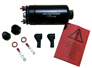 380LPH Fuel Pump External Inline For Bosch 044 AEM Check Valve 10AN 8AN 1000HP