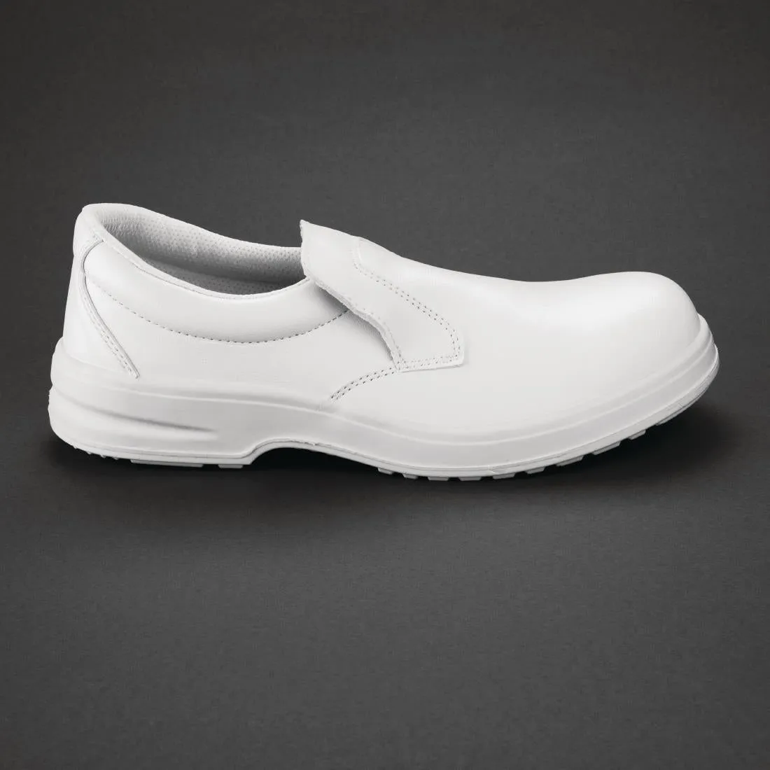 A801-38 Slipbuster Lite Unisex Safety Slip On White Size 38