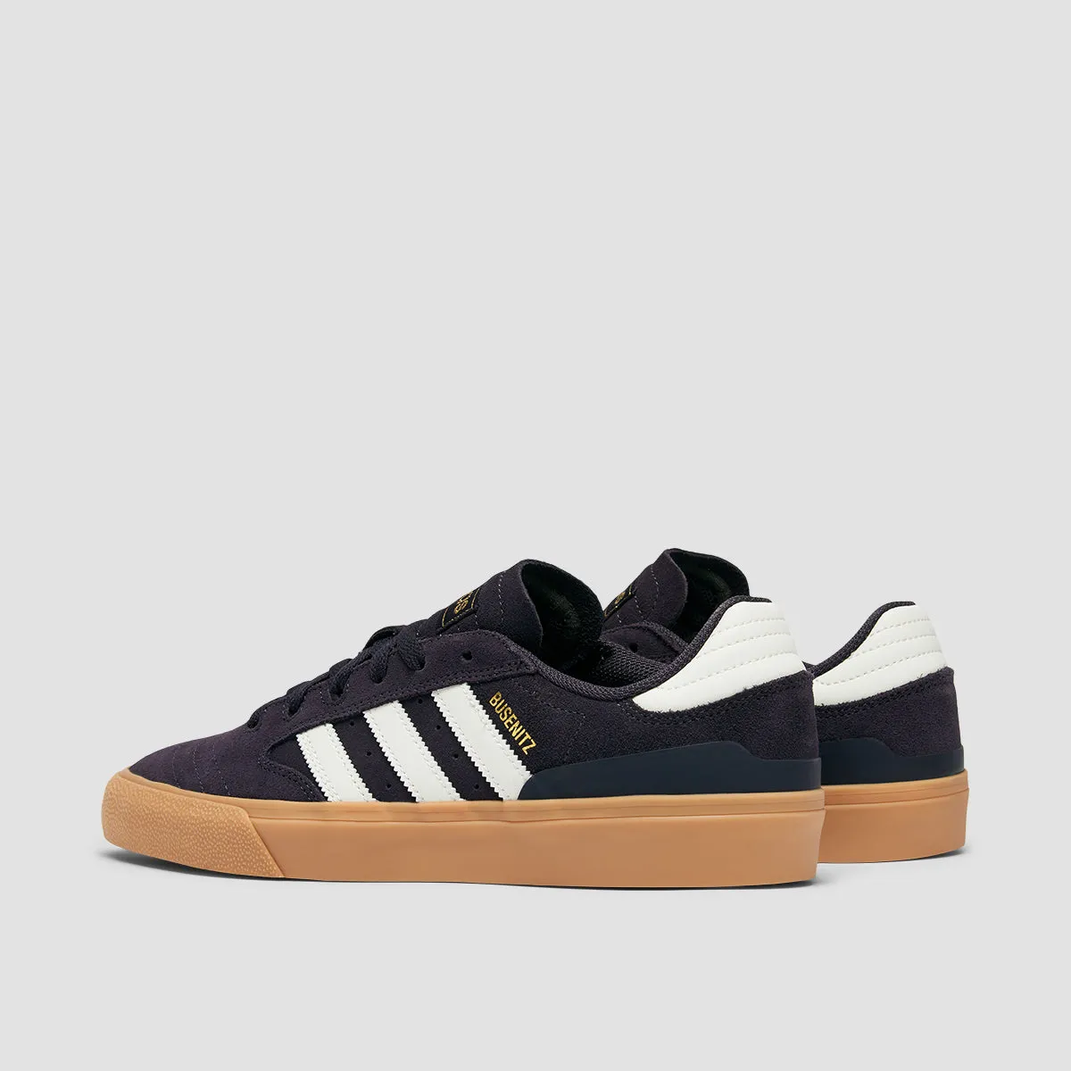 adidas Busenitz Vulc II Shoes - Aurora Black/Off White/Gum 3