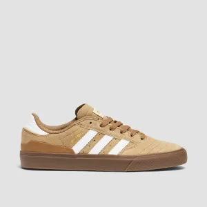 adidas Busenitz Vulc II Shoes - Cardboard/Chalk White/Gold Met