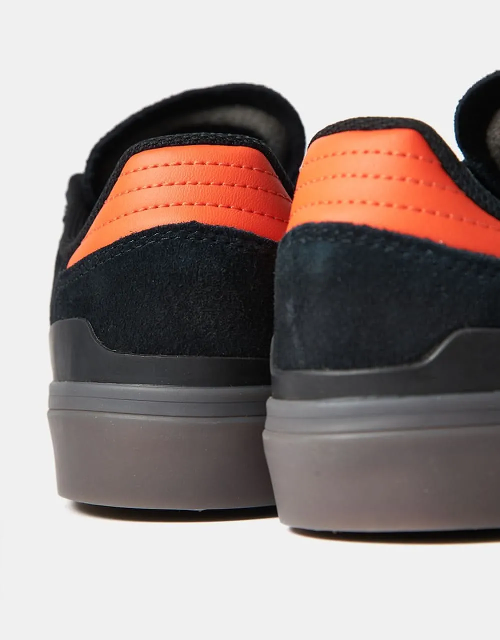 adidas Busenitz Vulc II Skate Shoes - Core Black/Collegiate Orange/Gum