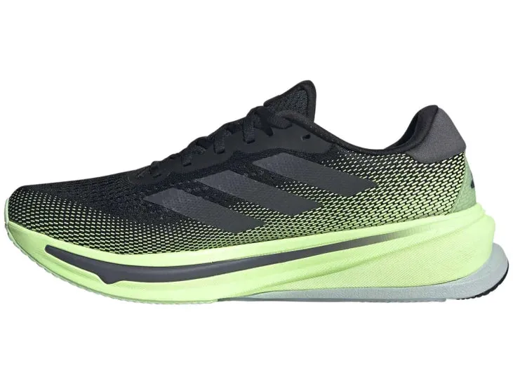 Adidas | Supernova Rise 2 | Men's | Core Black/Grey Five/Green Spark