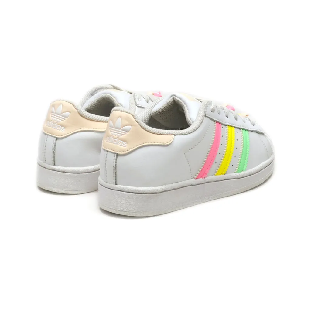 Adidas Superstar 'Cloud Sneakers Leather White Colour For Kids