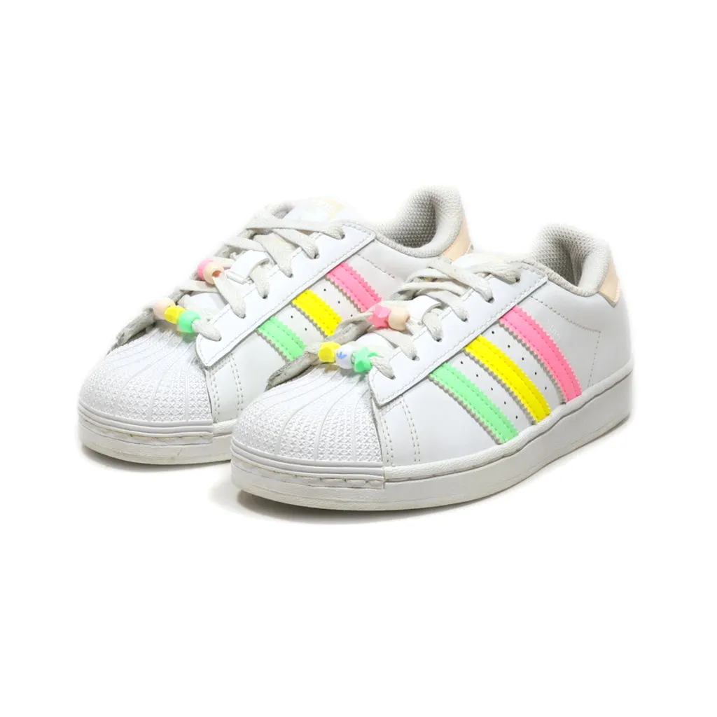 Adidas Superstar 'Cloud Sneakers Leather White Colour For Kids