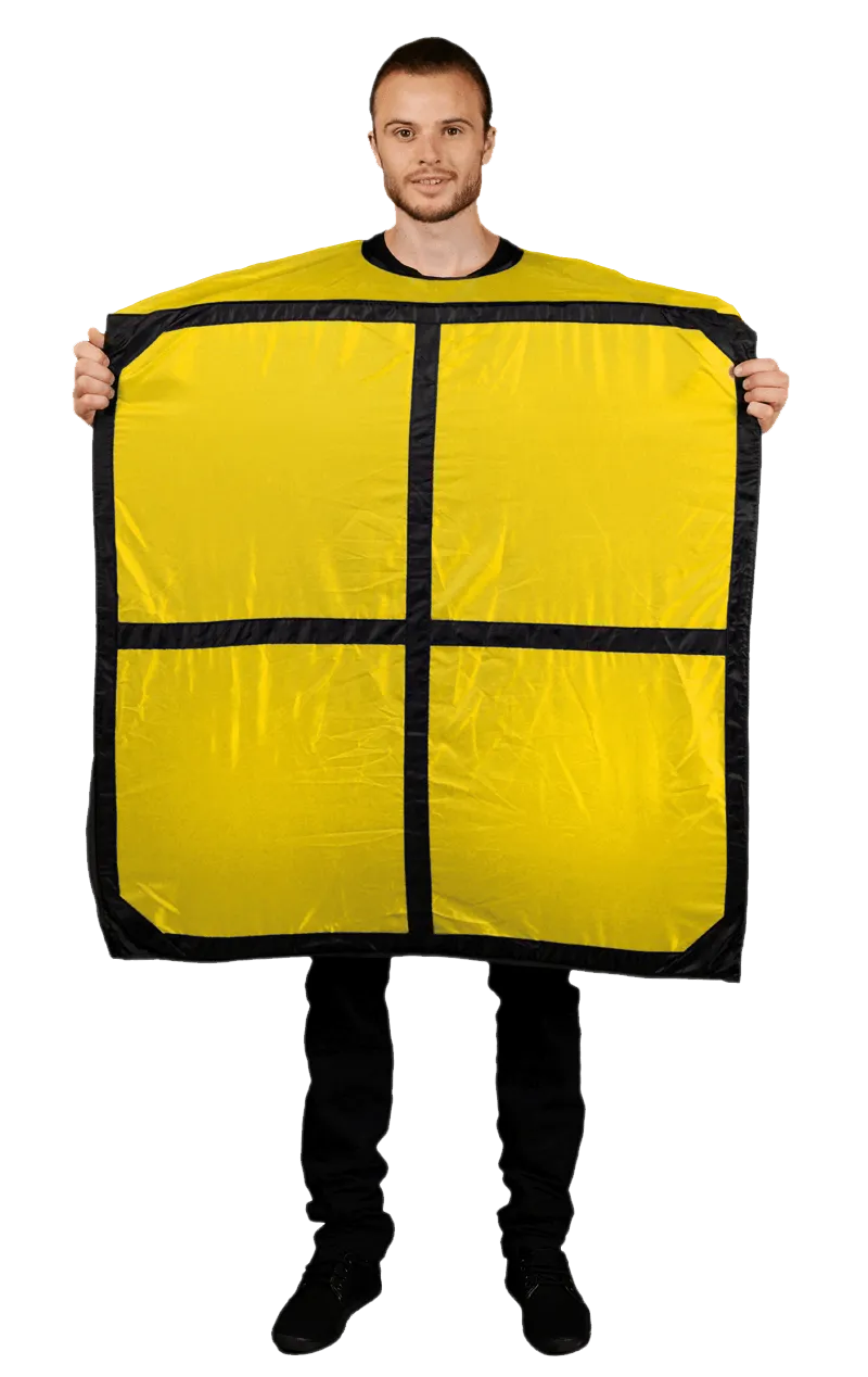 Adult Tetris O Yellow Morph Costume