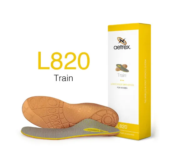 Aetrex Ladies Train Posted Orthotics L820