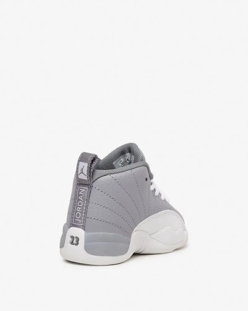 Air Jordan 12 Retro TD Stealth White Cool Grey 850000-015