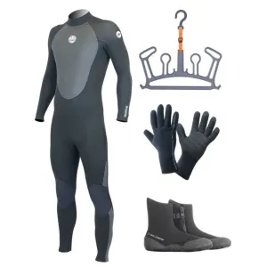 Alder Mens Winter Wetsuit Bundle