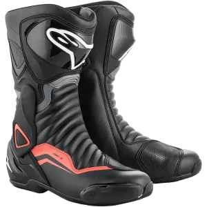 Alpinestars SMX-6 V2 Black/Gray/Red Boots