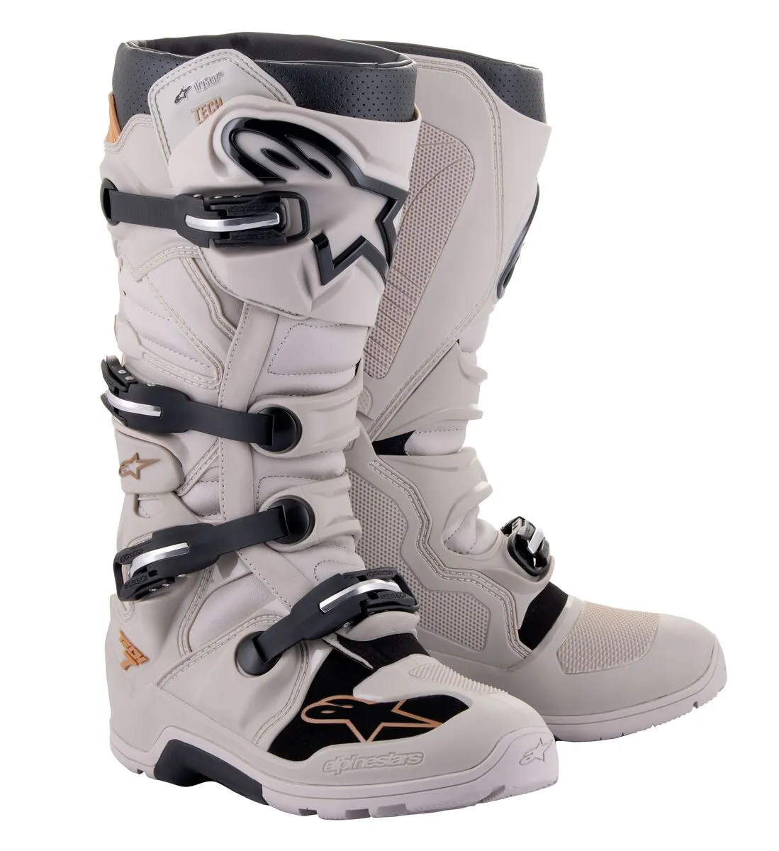 Alpinestars Tech 7 Enduro Drystar Boots Gray Sand