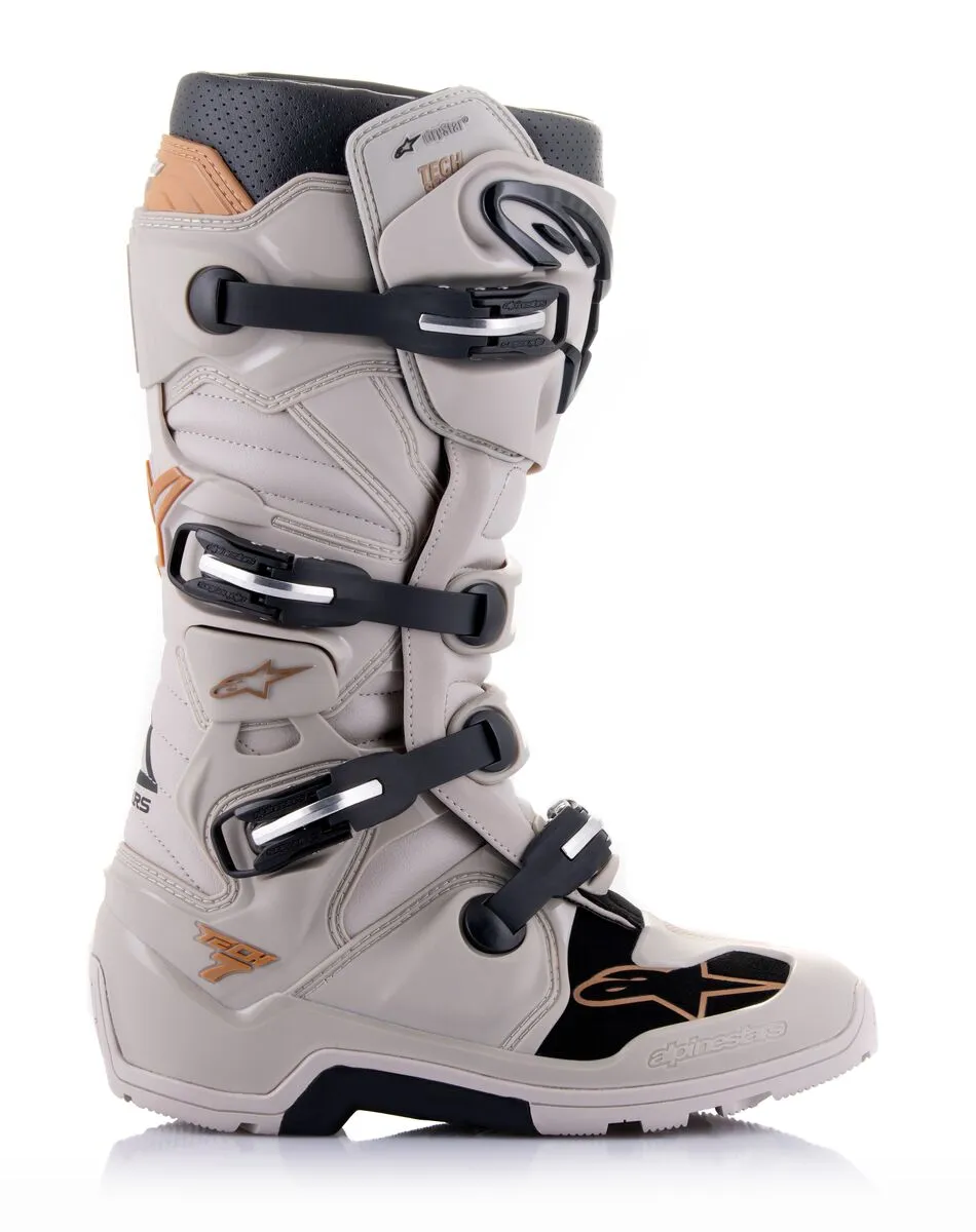 Alpinestars Tech 7 Enduro Drystar Boots Gray Sand