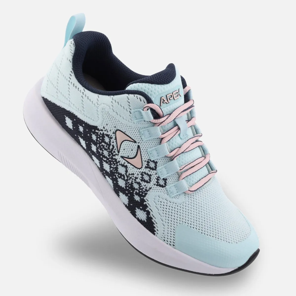 Apex P9200w Performance V Women's Athletic Sneaker In Black Seafoam / Pink