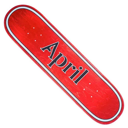 April Skateboards OG Logo Deck