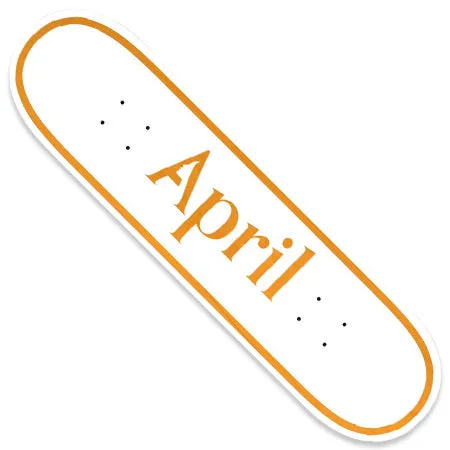 April Skateboards OG Logo Deck