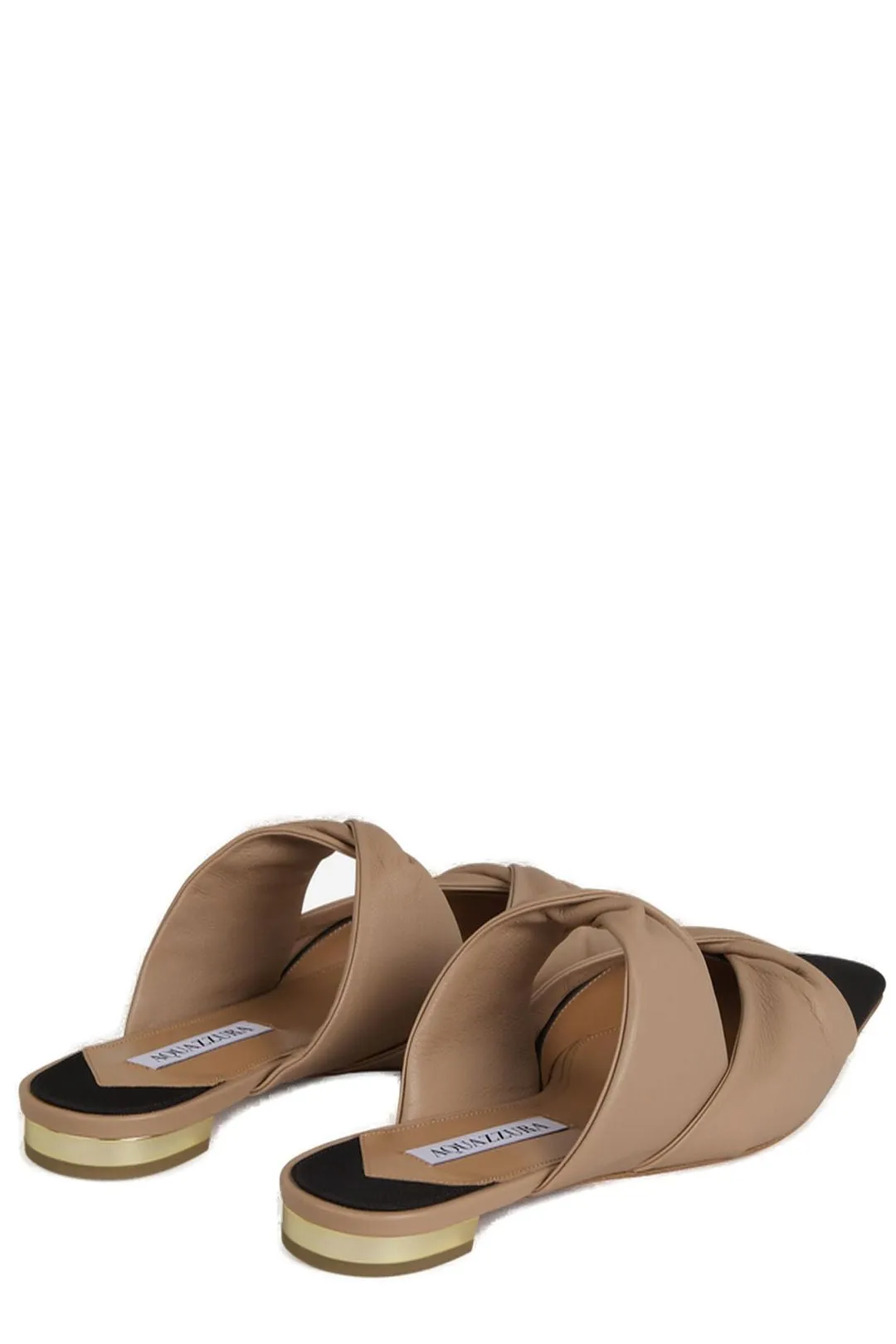 Aquazzura Twist Detailed Slip-On Mules