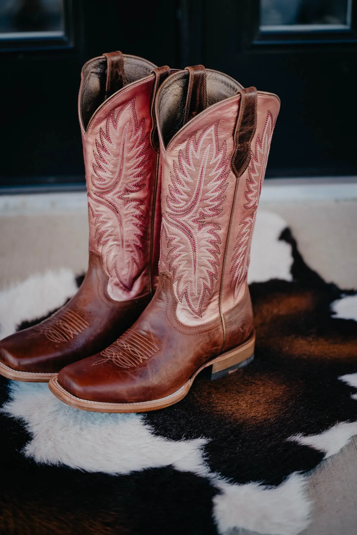 Ariat 'Frontier Calamity Jane' Western Boot - Metallic Desert Sunrise (Sizes 6-10, B & C Widths)