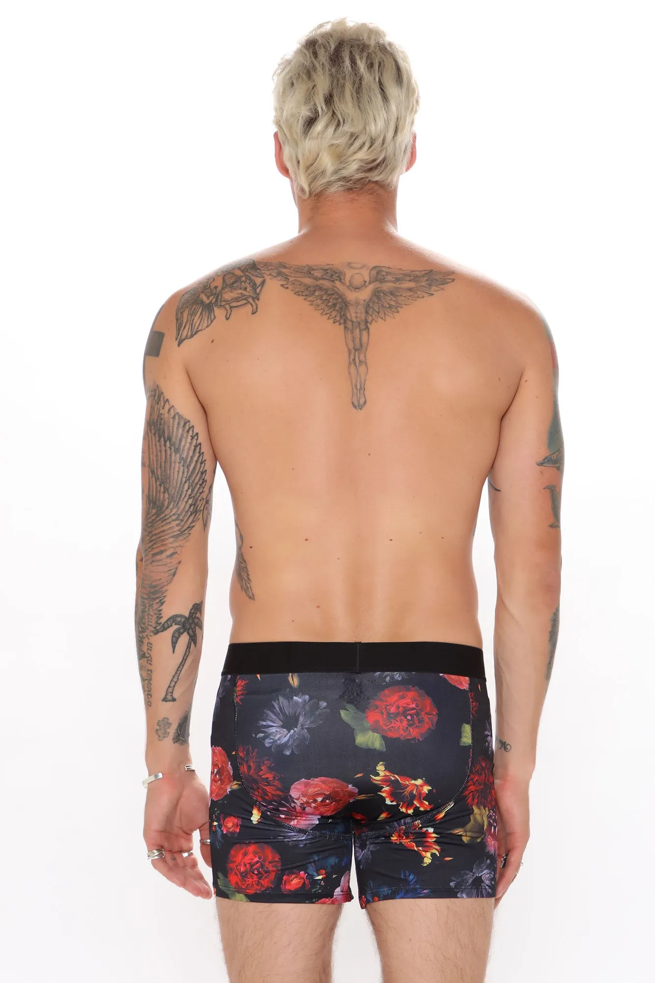 Arman Boxer Trunks - Black/combo