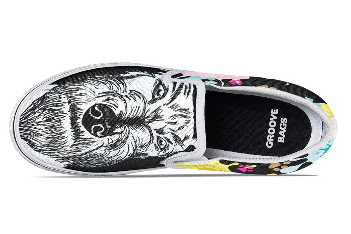 Artsy Schnauzer Slip-On Shoes