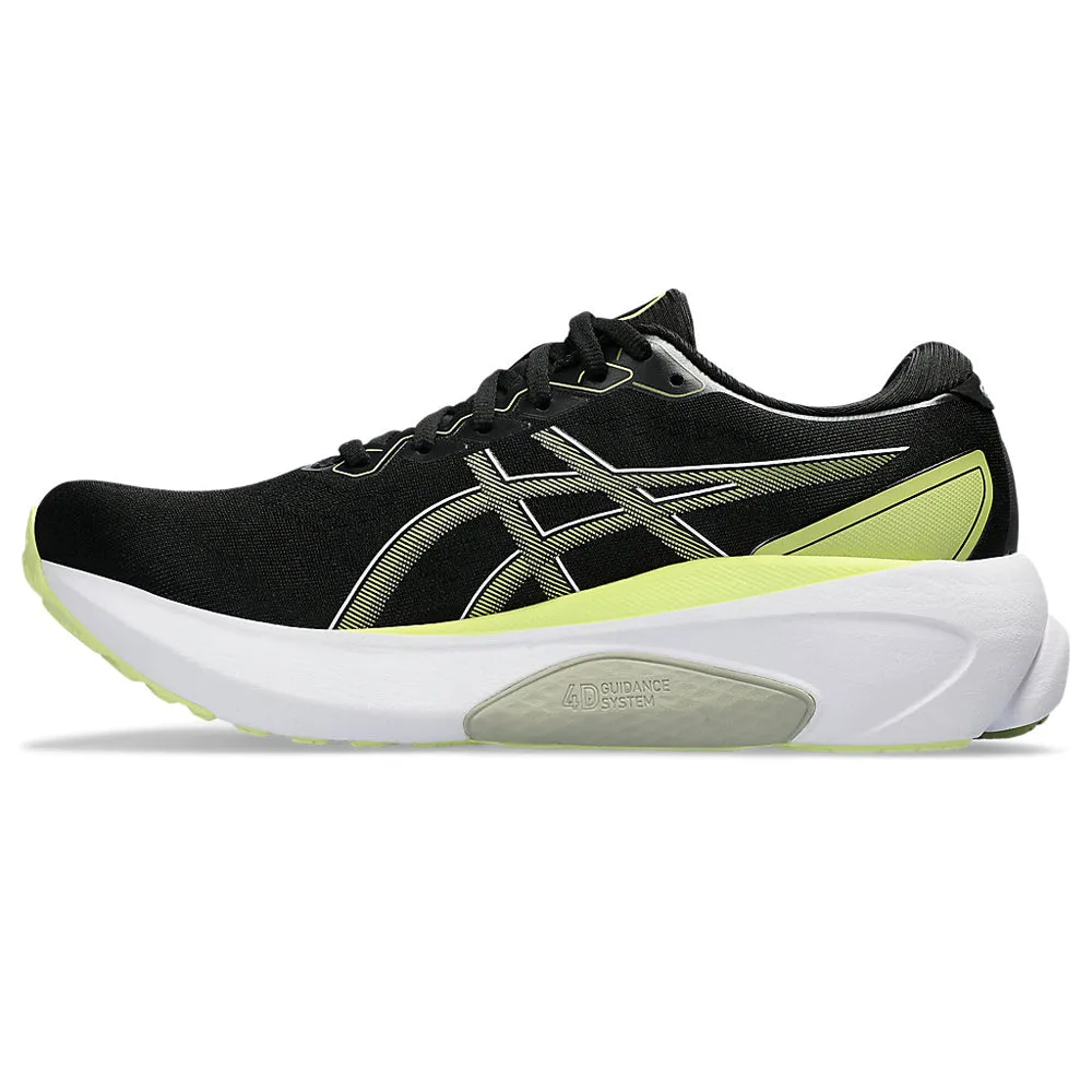 ASICS GEL-KAYANO 30 (M) - (BLACK/GLOW YELLOW) RUNNING SHOES