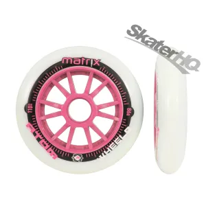 Atom Matrix 110mm 86a 6pk - White/Pink