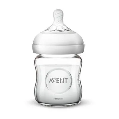 AVENT Glass Feeding Bottle 120 ML PK1 (Natural Range) (SCF671/13)