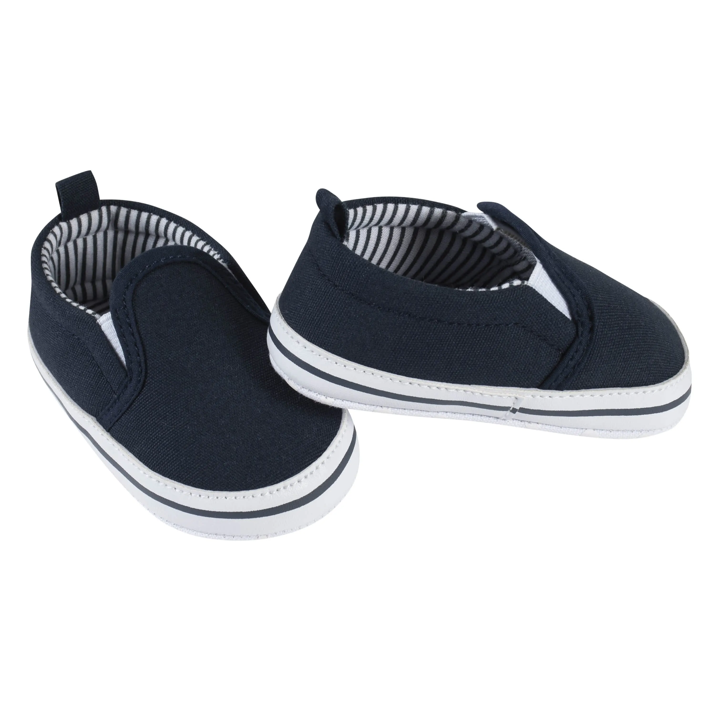 Baby Neutral Navy Slip-On Sneaker