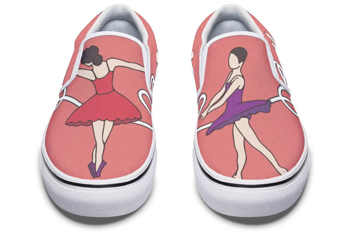 Ballet Dancer Slip-On Shoes