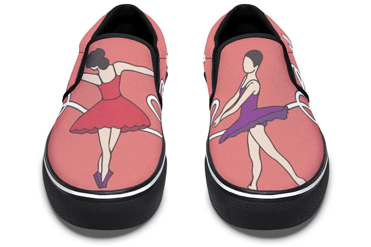 Ballet Dancer Slip-On Shoes