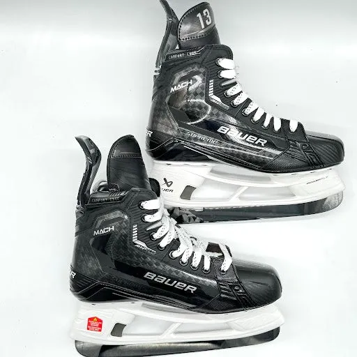 Bauer Supreme Mach - Pro Stock Hockey Skates - Size L: 9 R: 9.25