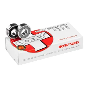 Bones Swiss Ceramic Bearings 8mm 16pk