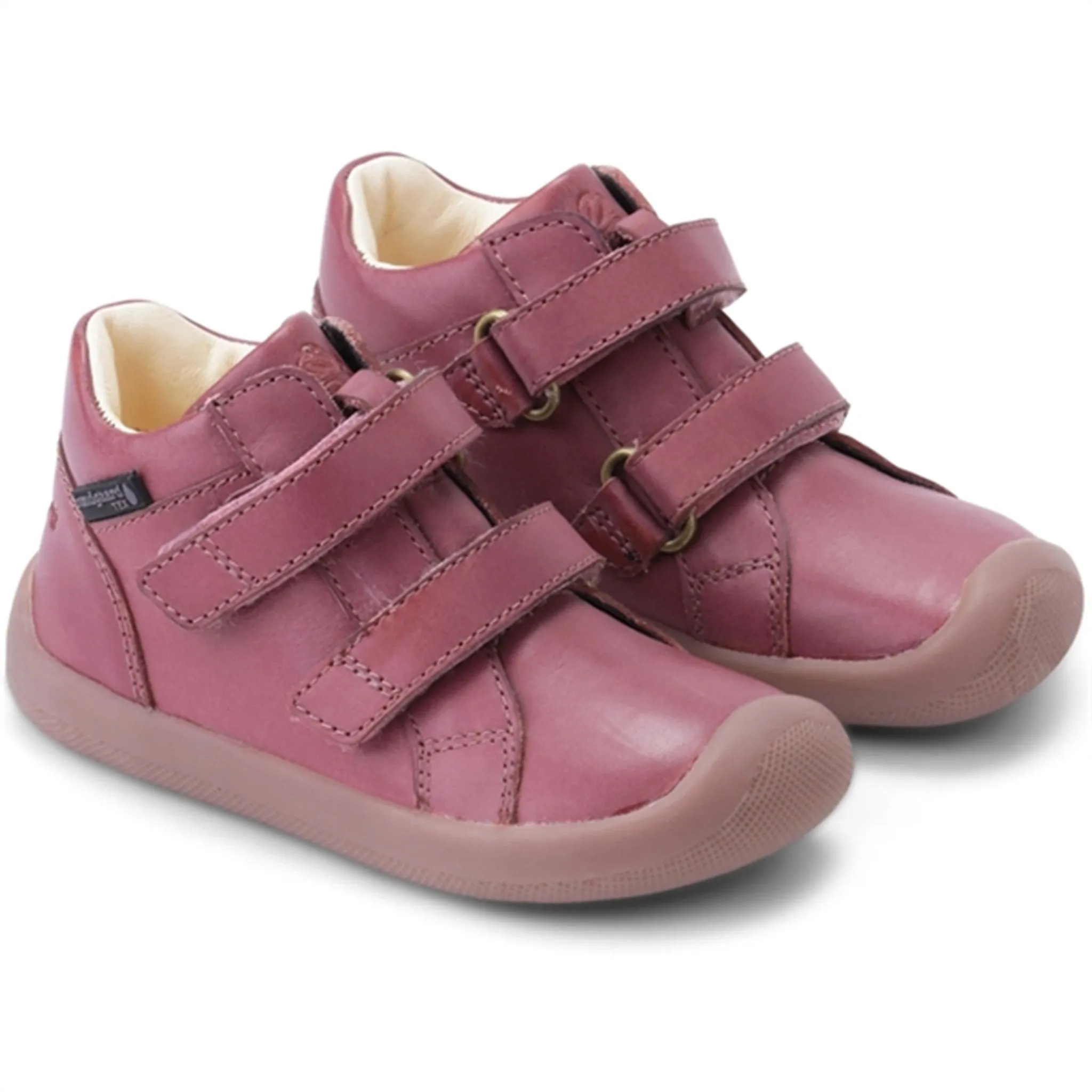 Bundgaard The Walk Velcro Tex Shoes Dark Rose