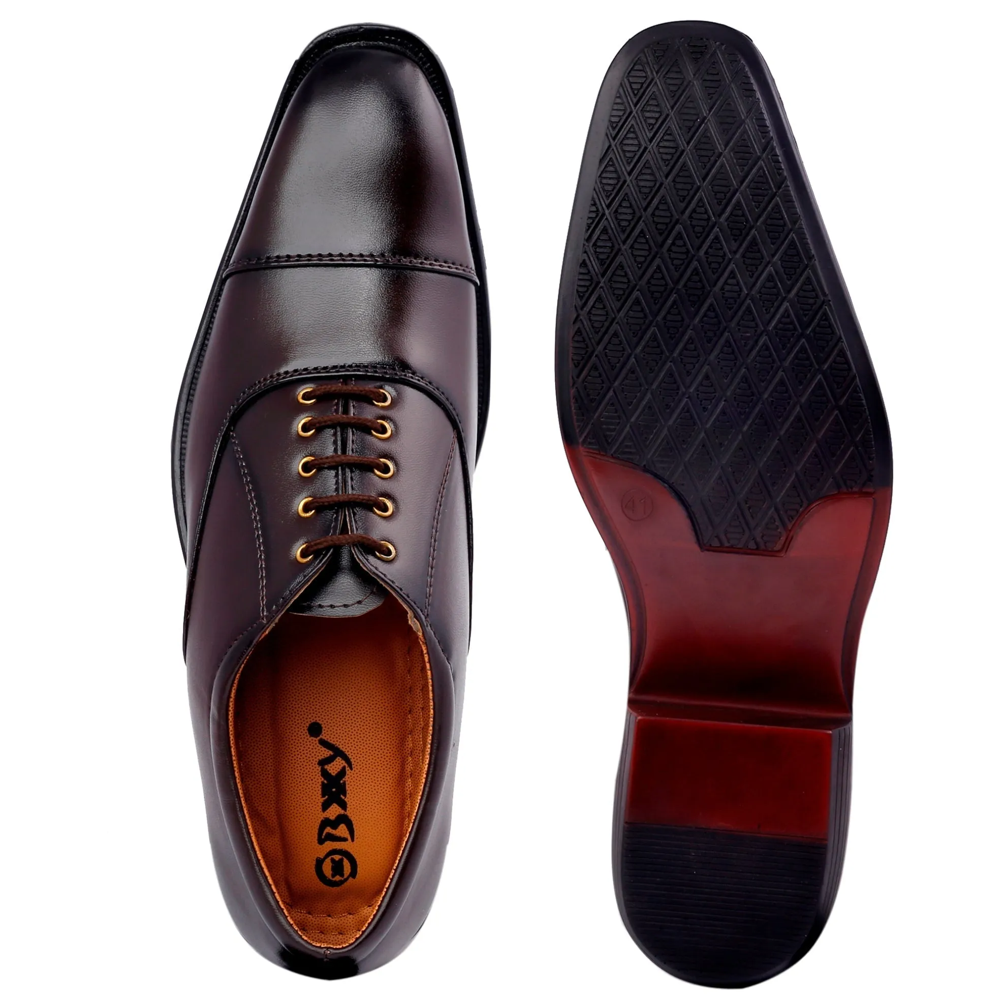 Bxxy Height Increasing Formal Wear Lace-Up Shoe For Men