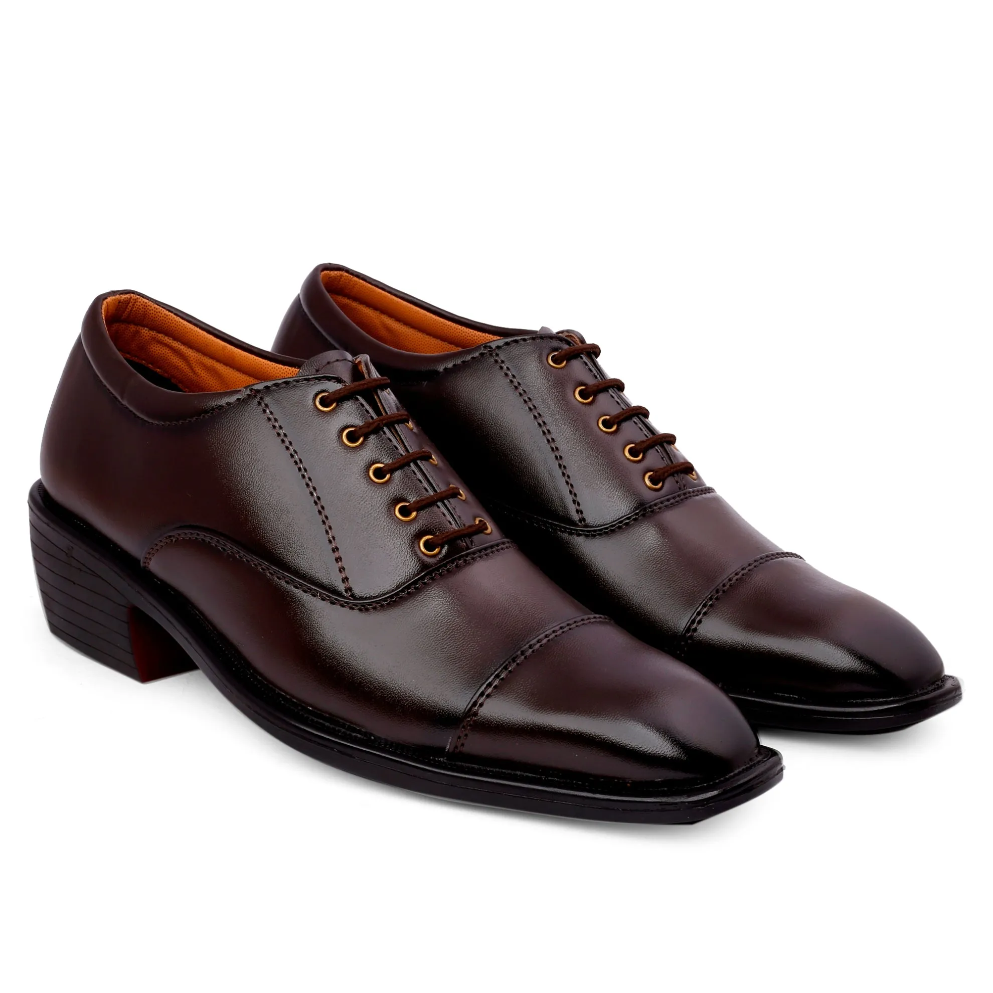 Bxxy Height Increasing Formal Wear Lace-Up Shoe For Men