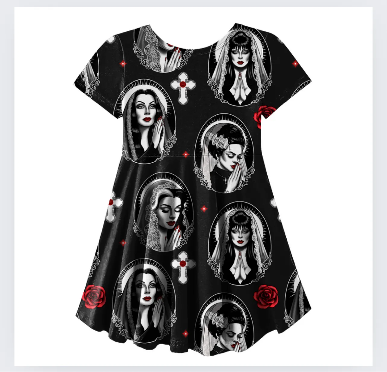 Catholic Ghouls Skater Dress