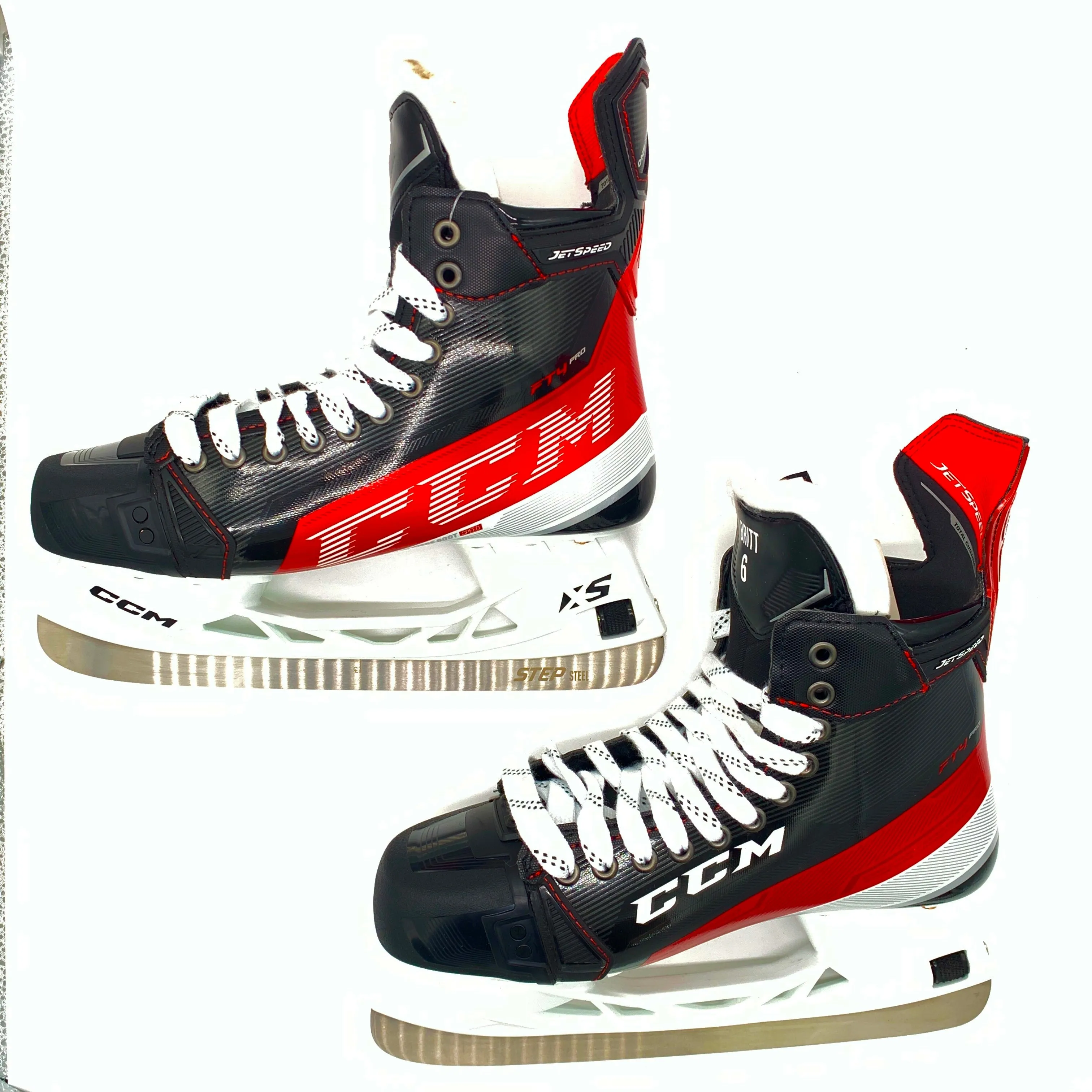 CCM Jetspeed FT4 Pro - Pro Stock Hockey Skates - Size 10D