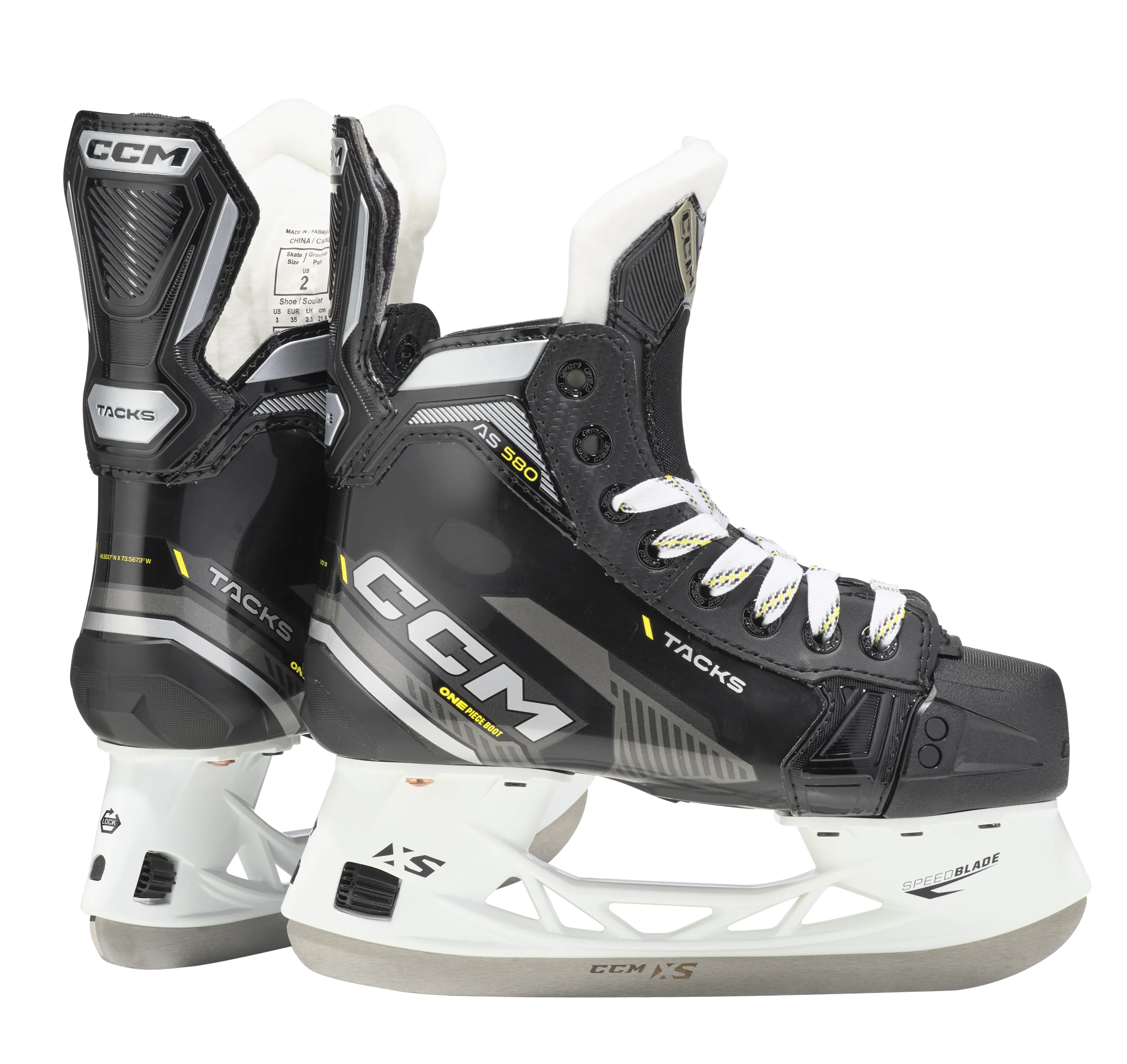 CCM Tacks AS-580 Junior Hockey Skates