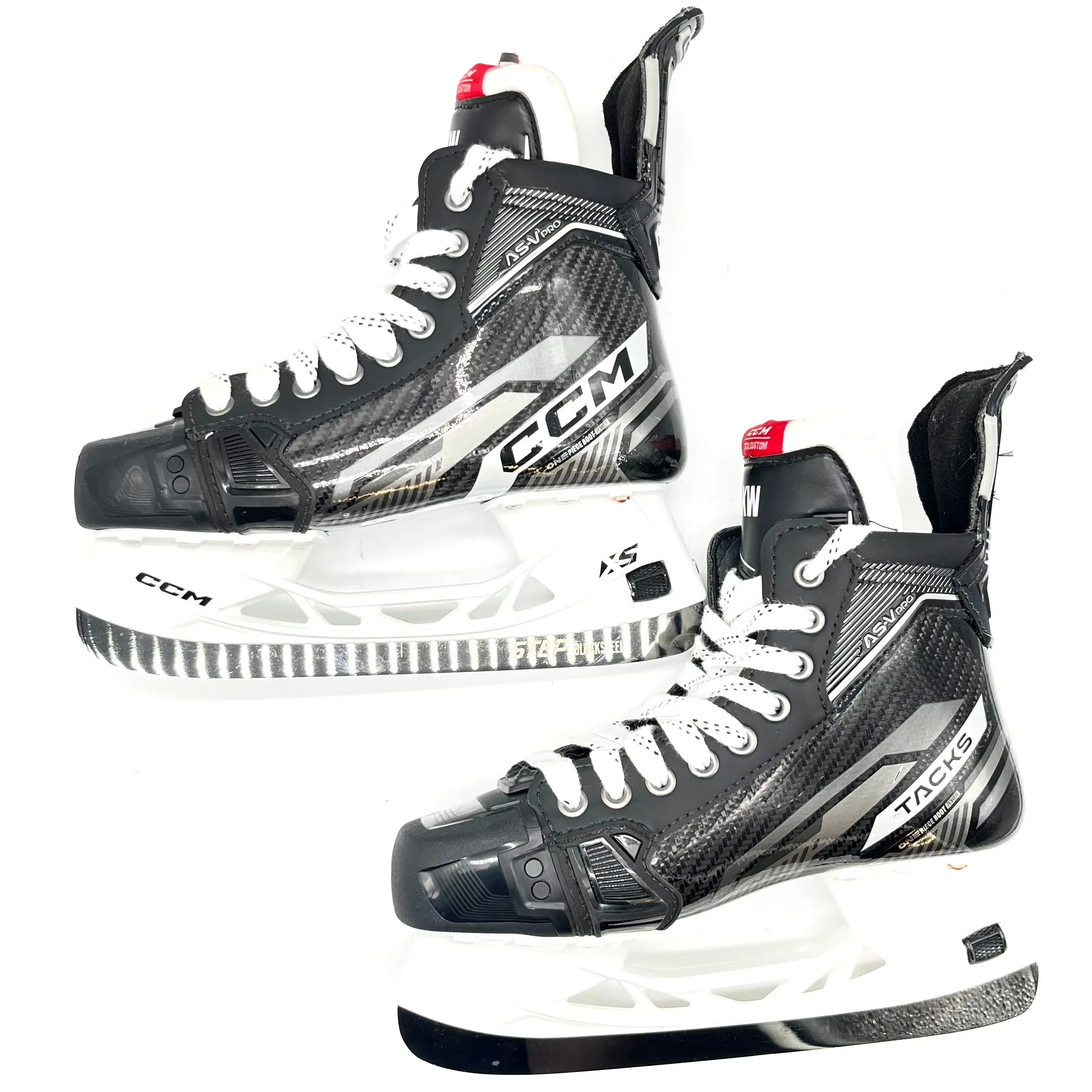 CCM Tacks AS-V Pro Hockey Skates - Size 8.5D (Blue)