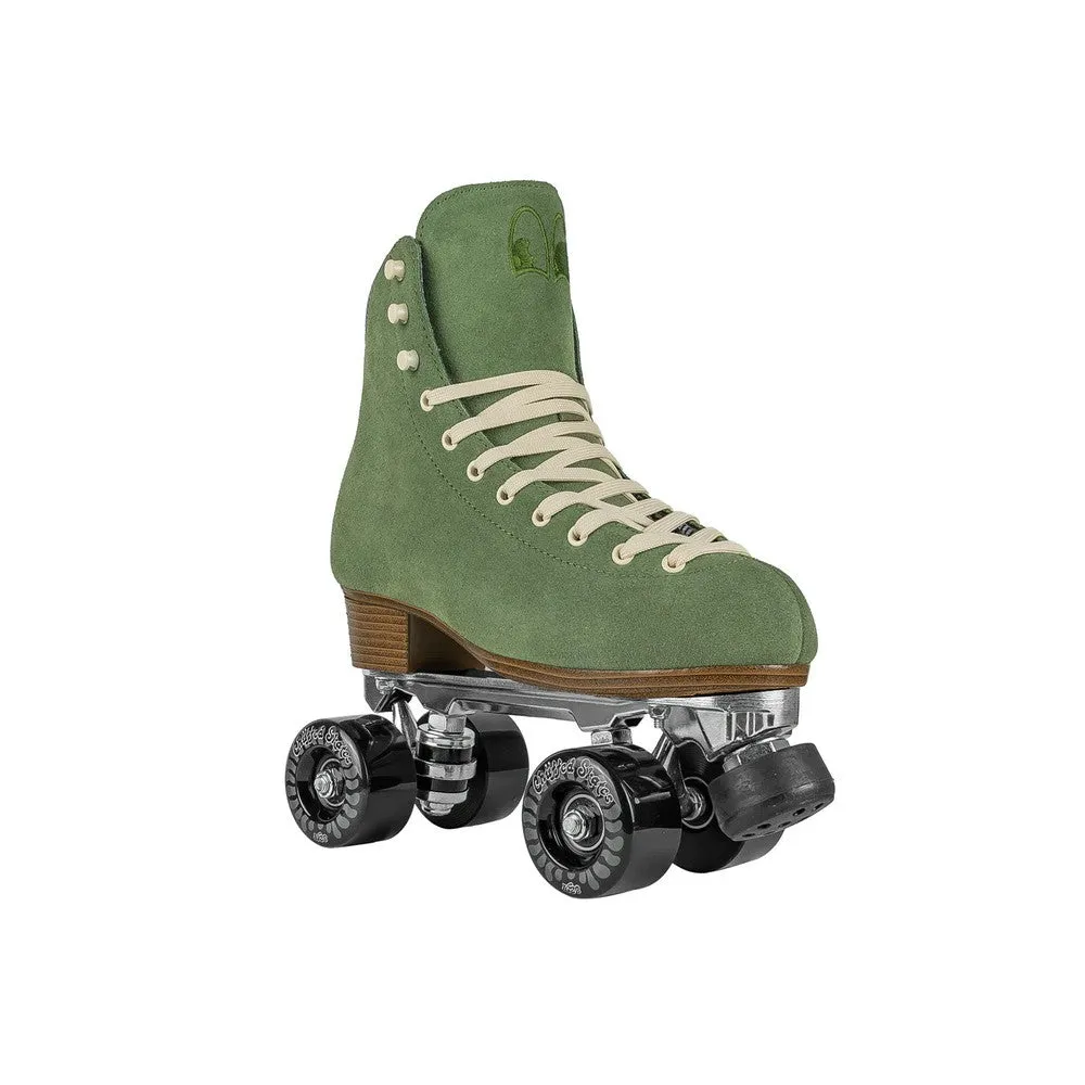 Chuffed Wanderer Olive Green Roller Skates