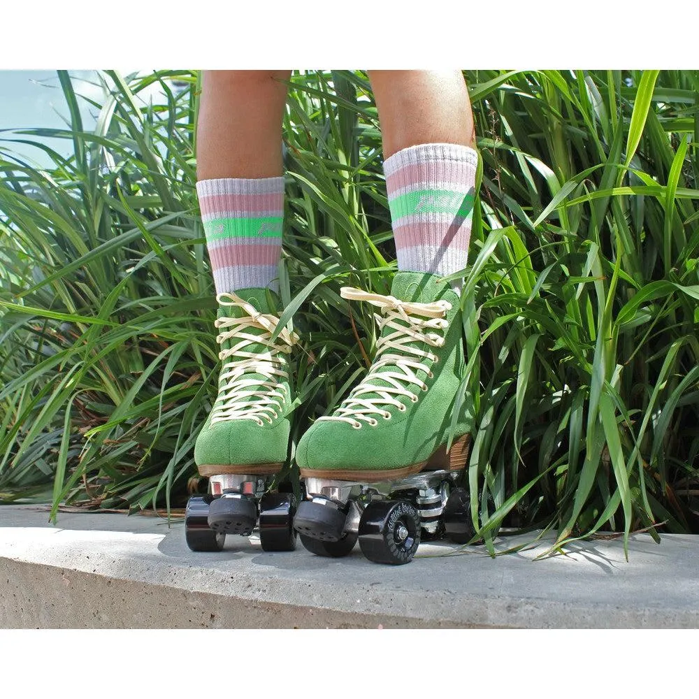 Chuffed Wanderer Olive Green Roller Skates