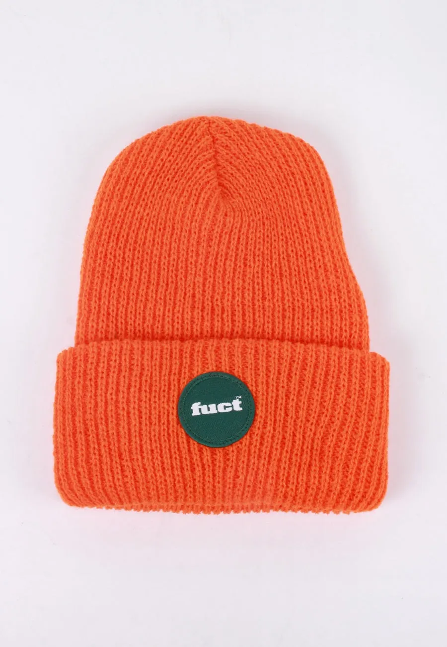 Circle Logo Beanie - orange