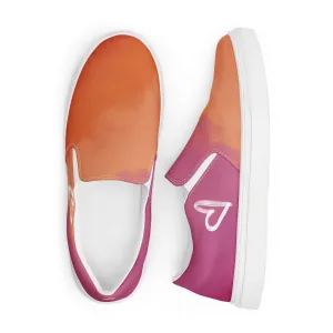 Cloudy Lesbian Slip-on Canvas Shoes (Masc Sizing)