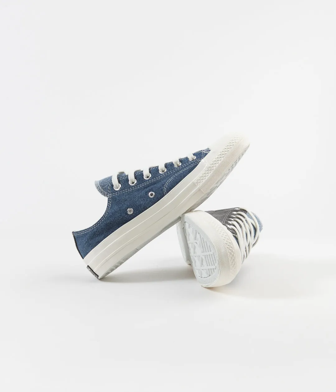 Converse CTAS 70's Ox Renew Denim Shoes - Dark Denim / Light Denim / Egret