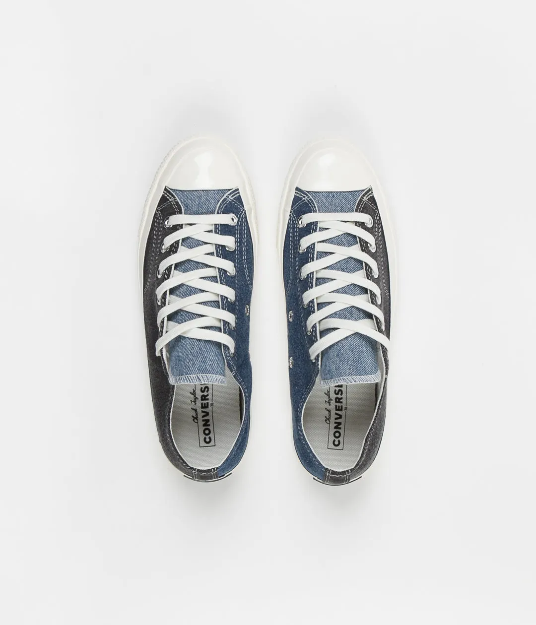 Converse CTAS 70's Ox Renew Denim Shoes - Dark Denim / Light Denim / Egret