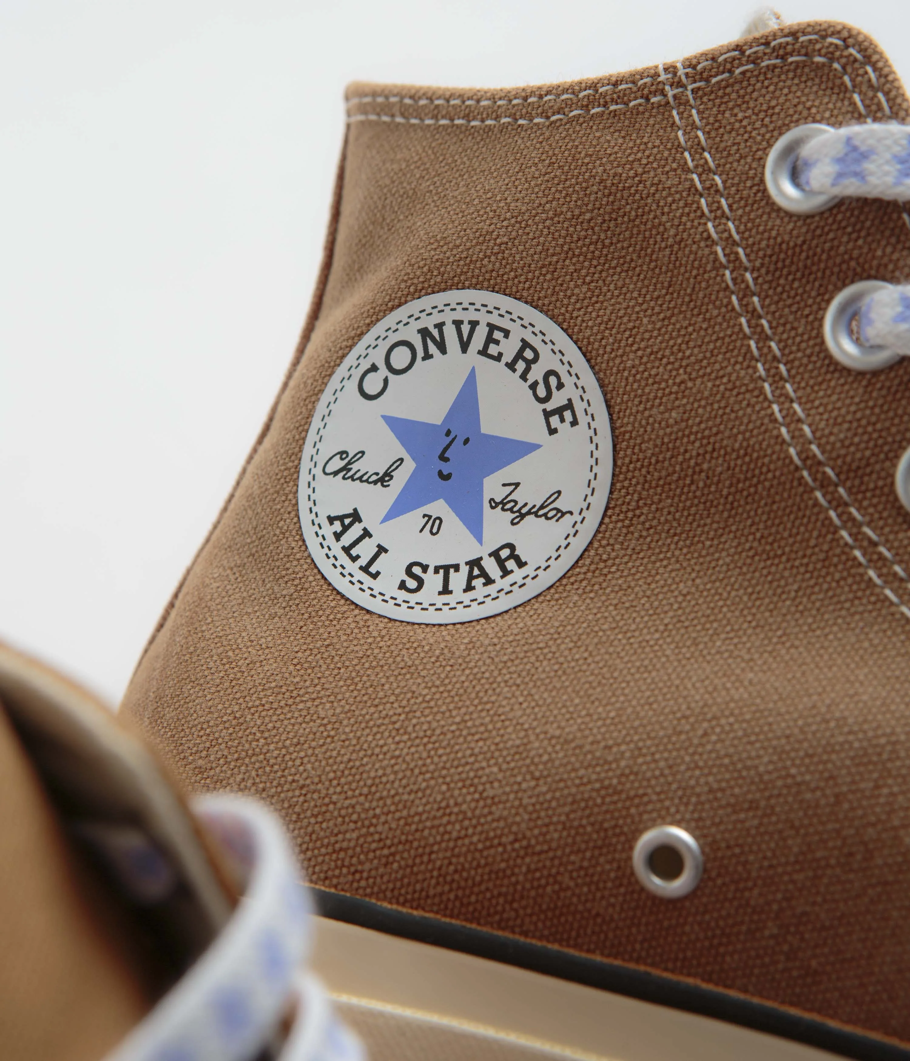 Converse x Sky High Farm Chuck 70 Hi Shoes - Brown / Egret