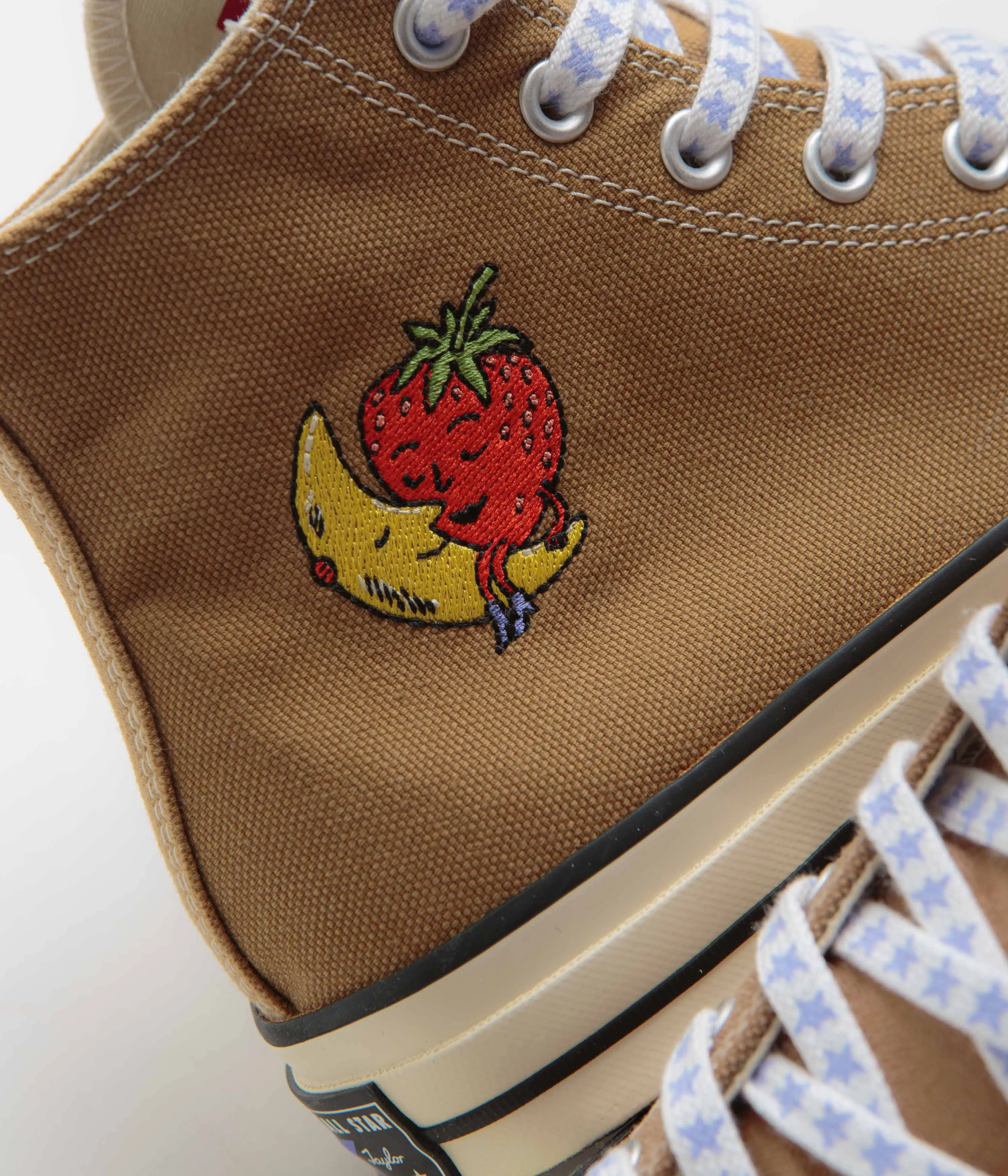 Converse x Sky High Farm Chuck 70 Hi Shoes - Brown / Egret