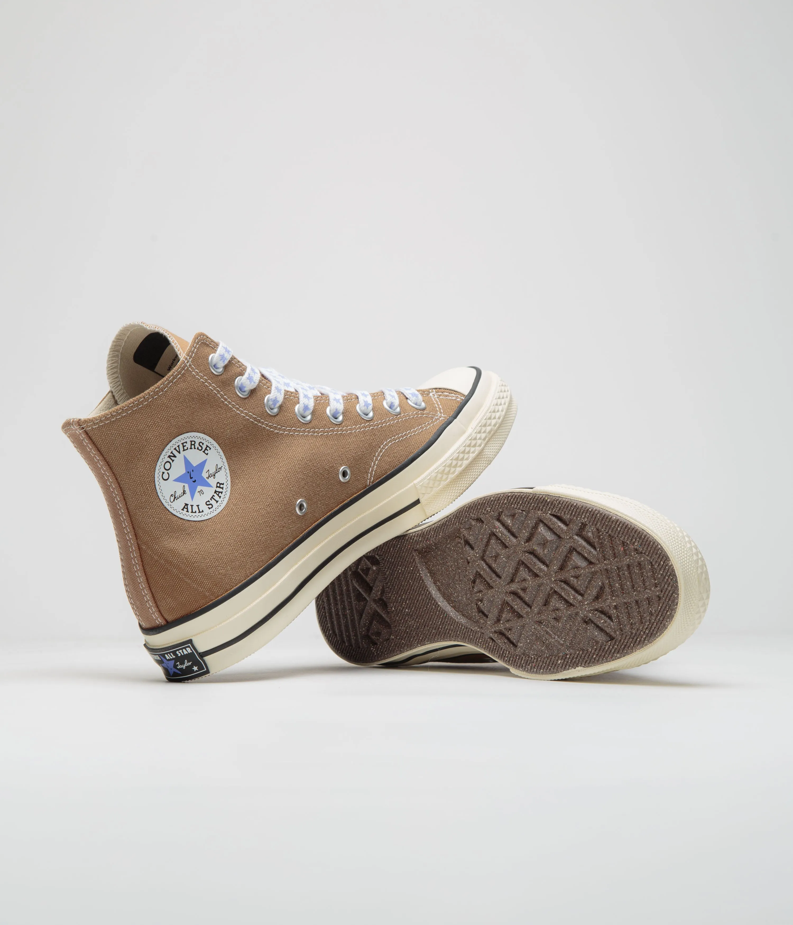 Converse x Sky High Farm Chuck 70 Hi Shoes - Brown / Egret