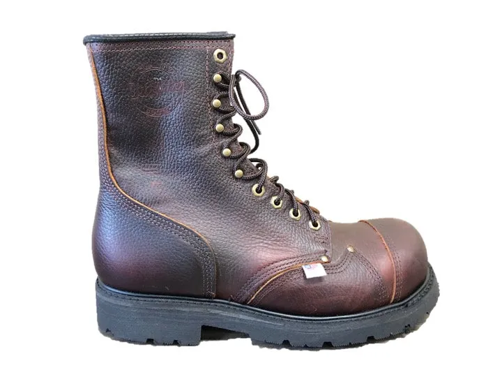 'Cove' Men's 8" Tower Climber Steel Toe - Brown