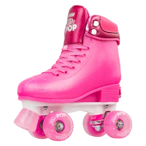 Crazy Glitter Pop Roller Skates Pink