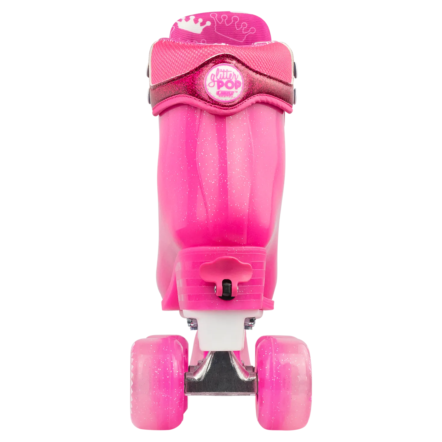 Crazy Glitter Pop Roller Skates Pink